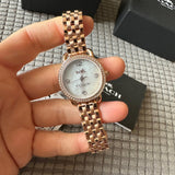 Buy Shop Coach Delancey Mother of Pearl White Dial Rose Gold Steel Strap Watch for Women - 14502479 USA Online