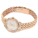 Buy Shop Coach Delancey Mother of Pearl White Dial Rose Gold Steel Strap Watch for Women - 14502479 USA Online