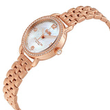 Buy Shop Coach Delancey Mother of Pearl White Dial Rose Gold Steel Strap Watch for Women - 14502479 USA Online
