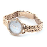 Buy Shop Coach Delancey Mother of Pearl White Dial Rose Gold Steel Strap Watch for Women - 14502479 USA Online