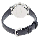 Buy Shop Coach Delancey Navy Blue Dial Blue Leather Strap Watch for Women - 14502668 USA Online