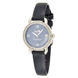 Buy Shop Coach Delancey Navy Blue Dial Blue Leather Strap Watch for Women - 14502668 USA Online