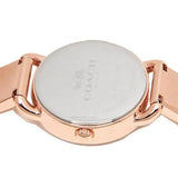 Buy Shop Coach Delancey Silver Dial Rose Gold Steel Strap Watch for Women - 14502355 USA Online