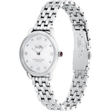 Buy Shop Coach Delancey Slim Silver Dial Silver Steel Strap Watch for Women - 14502781 USA Online