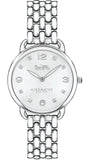Buy Shop Coach Delancey Slim Silver Dial Silver Steel Strap Watch for Women - 14502781 USA Online