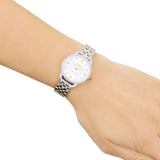 Buy Shop Coach Delancey Slim White Dial Two Tone Steel Strap Watch for Women - 14502784 USA Online