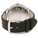 Buy Shop Coach Delancey White Dial Black Leather Strap Watch for Women - 14502714 USA Online