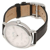 Buy Shop Coach Delancey White Dial Black Leather Strap Watch for Women - 14502714 USA Online