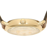 Buy Shop Coach Delancey White Dial Brown Leather Strap Watch for Women - 14502715 USA Online