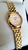 Buy Shop Coach Delancey White Dial Gold Steel Strap Watch for Women - 14502241 USA Online