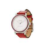 Buy Shop Coach Delancey White Dial Red Leather Strap Watch for Women - 14502878 USA Online