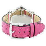 Buy Shop Coach Delancey White Dial Red Leather Strap Watch for Women - 14502879 USA Online
