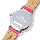 Buy Shop Coach Delancey White Dial Red Leather Strap Watch for Women - 14502879 USA Online