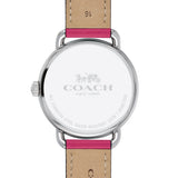 Buy Shop Coach Delancey White Dial Red Leather Strap Watch for Women - 14502879 USA Online