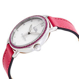 Buy Shop Coach Delancey White Dial Red Leather Strap Watch for Women - 14502879 USA Online