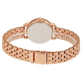 Buy Shop Coach Delancey White Dial Rose Gold Steel Strap Watch for Women - 14502242 USA Online