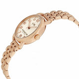 Buy Shop Coach Delancey White Dial Rose Gold Steel Strap Watch for Women - 14502242 USA Online