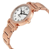 Buy Shop Coach Delancey White Dial Rose Gold Steel Strap Watch for Women - 14502262 USA Online