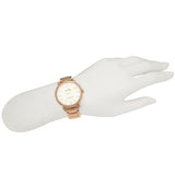 Buy Shop Coach Delancey White Dial Rose Gold Steel Strap Watch for Women - 14502497 USA Online