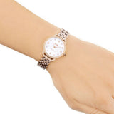 Buy Shop Coach Delancey White Dial Rose Gold Steel Strap Watch for Women - 14502783 USA Online