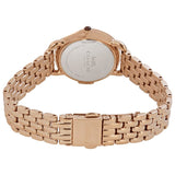 Buy Shop Coach Delancey White Dial Rose Gold Steel Strap Watch for Women - 14502783 USA Online