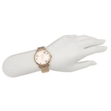 Buy Shop Coach Delancey White Dial Rose Gold Steel Strap Watch for Women - 14502811 USA Online