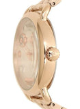 Buy Shop Coach Delancey White Dial Rose Gold Tone Stainless Steel Watch For Women - 14502811 USA Online