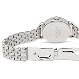 Buy Shop Coach Delancey White Dial Silver Steel Strap Watch for Women - 14502240 USA Online