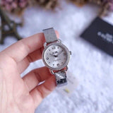 Buy Shop Coach Delancey White Dial Silver Steel Strap Watch for Women - 14502353 USA Online