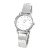 Buy Shop Coach Delancey White Dial Silver Steel Strap Watch for Women - 14502353 USA Online