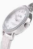 Buy Shop Coach Delancey White Dial Silver Steel Strap Watch for Women - 14502353 USA Online