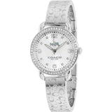 Buy Shop Coach Delancey White Dial Silver Steel Strap Watch for Women - 14502353 USA Online