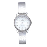 Buy Shop Coach Delancey White Dial Silver Steel Strap Watch for Women - 14502353 USA Online
