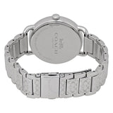 Buy Shop Coach Delancey White Dial Silver Steel Strap Watch for Women - 14502495 USA Online