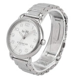 Buy Shop Coach Delancey White Dial Silver Steel Strap Watch for Women - 14502495 USA Online