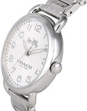 Buy Shop Coach Delancey White Dial Silver Steel Strap Watch for Women - 14502495 USA Online