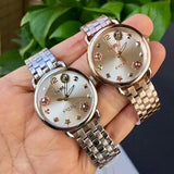Buy Shop Coach Delancey White Dial Stainless Steel Watch For Women - 14502810 USA Online
