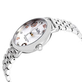 Buy Shop Coach Delancey White Dial Stainless Steel Watch For Women - 14502810 USA Online
