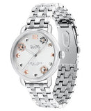 Buy Shop Coach Delancey White Dial Stainless Steel Watch For Women - 14502810 USA Online