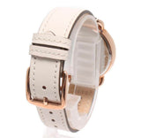 Buy Shop Coach Delancey White Dial White Leather Strap Watch for Women - 14502716 USA Online
