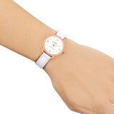 Buy Shop Coach Delancey White Dial White Leather Strap Watch for Women - 14502790 USA Online