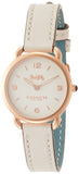 Buy Shop Coach Delancey White Dial White Leather Strap Watch for Women - 14502790 USA Online