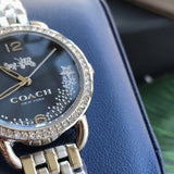 Buy Shop Coach Glitz Blue Dial Silver Steel Strap Watch for Women - 14502693 USA Online