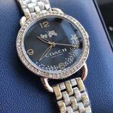 Buy Shop Coach Glitz Blue Dial Silver Steel Strap Watch for Women - 14502693 USA Online