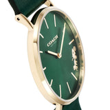 Buy Shop Coach Green Dial Green Leather Strap Watch for Women - 14503383 USA Online
