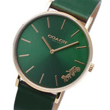 Buy Shop Coach Green Dial Green Leather Strap Watch for Women - 14503383 USA Online
