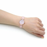 Buy Shop Coach Hayley Mother of Pearl Pink Dial Pink Leather Strap Watch for Women - 14503537 USA Online