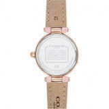 Buy Shop Coach Hayley Mother of Pearl Pink Dial Pink Leather Strap Watch for Women - 14503537 USA Online