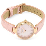 Buy Shop Coach Hayley Mother of Pearl Pink Dial Pink Leather Strap Watch for Women - 14503537 USA Online