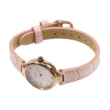 Buy Shop Coach Hayley Mother of Pearl Pink Dial Pink Leather Strap Watch for Women - 14503537 USA Online
